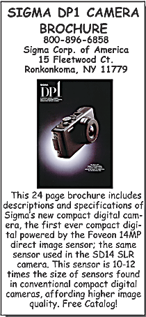 Sigma DP1 Camera