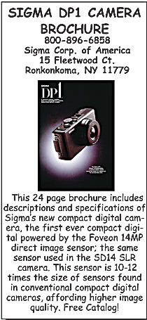 Sigma DP1 Camera