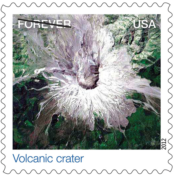 Sheet of 15 USPS Earthscapes Forever U.S Postage Stamps 