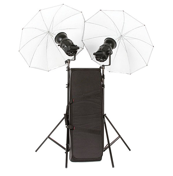 Photography Mono Lite 200 x 2 Bowens Vintage Bowens Studio Lighting Umbrellas etc 