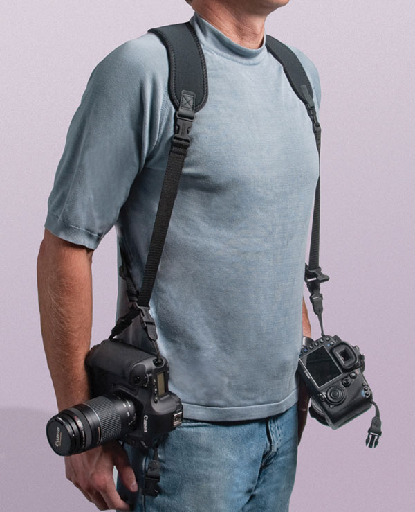 attach camera to backpack
