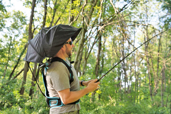 Hands-Free Umbrella Holder  Backpack umbrella, Umbrella designs, Umbrella