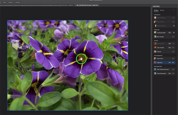 photoshop depth blur neural filter download