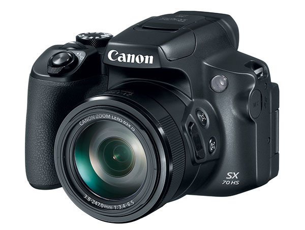 Canon Intros PowerShot SX70 HS Superzoom Camera with 65x (21