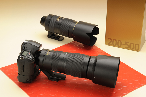 カメラ レンズ(ズーム) Nikon AF-S Nikkor 200-500mm f/5.6E ED VR Telephoto Zoom Lens 