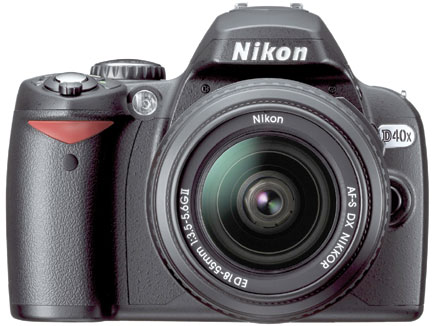 Nikon's D40x D-SLR; A Sibling To The D40, But With Higher