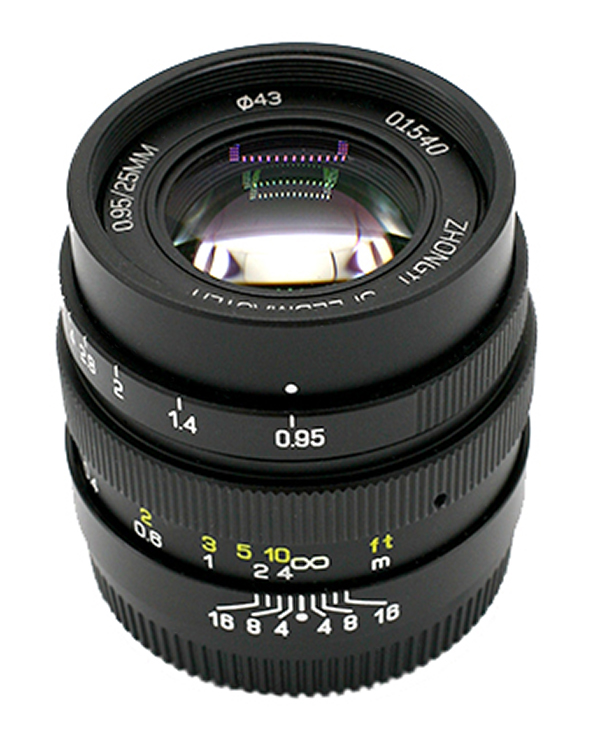 Zhongyi Mitakon Speedmaster 25mm f/0.95 Lens for Micro Four Thirds
