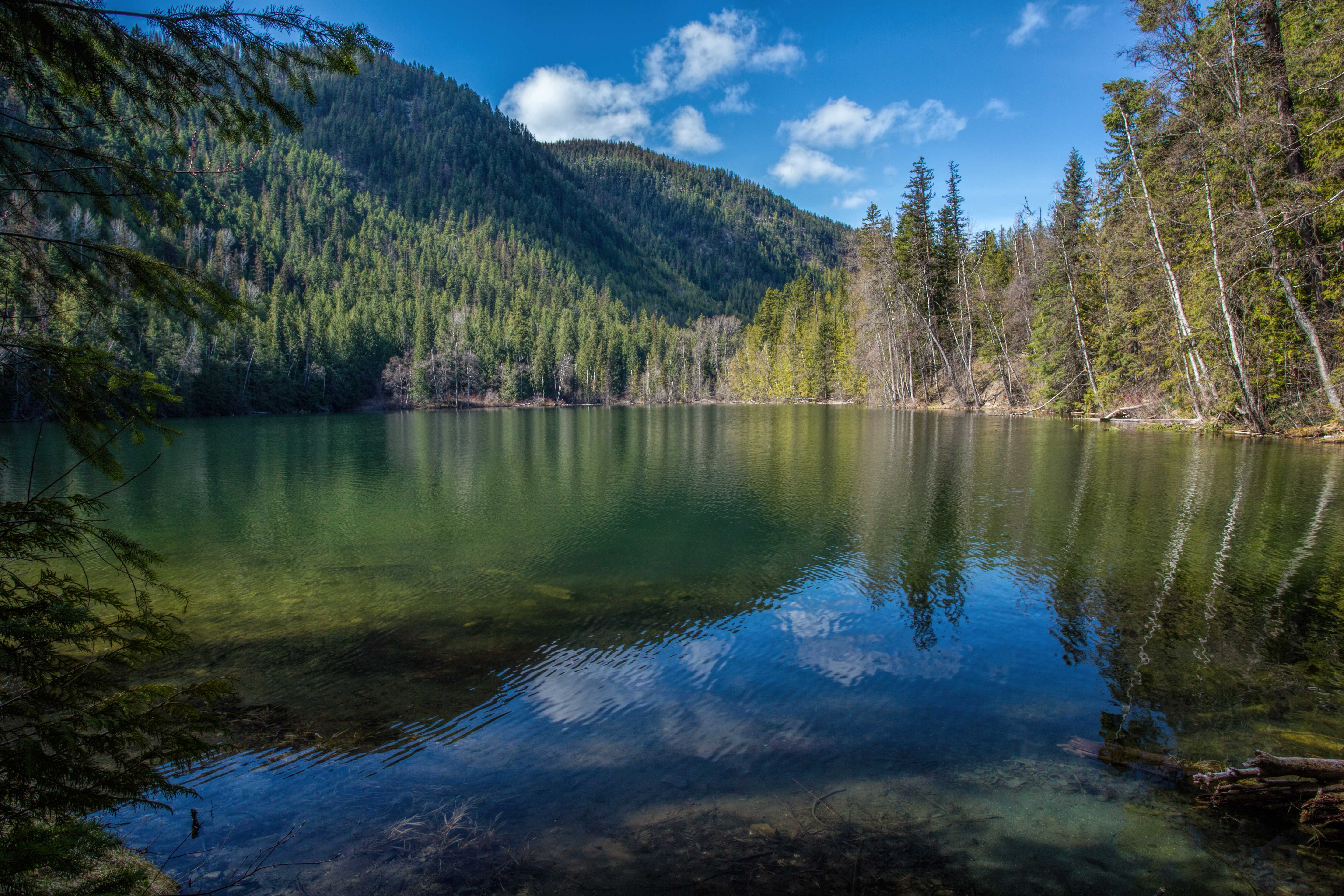 Echo Lake Provincial Park, Northern Okanagan Region, British Columbia.