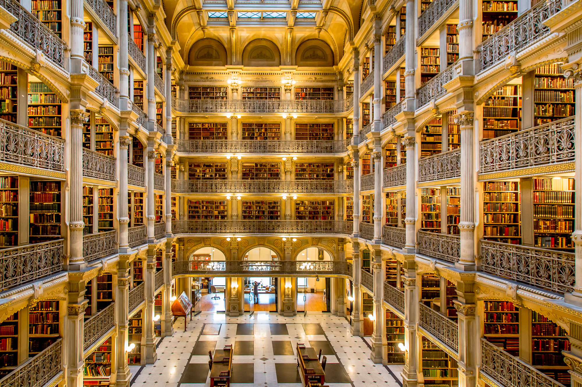 Peabody Library, Baltimore, Maryland | Shutterbug