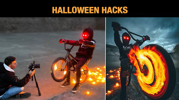 Fun Halloween Photo Hacks from Trickster Jordi Koalitic (VIDEO)