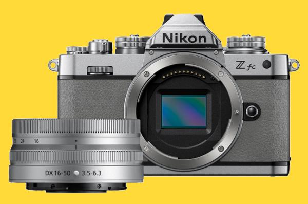 Nikon Z fc DX-Format Mirrorless Camera Body w/NIKKOR Z DX 16-50mm f/3.5-6.3  VR - White (International Version) 