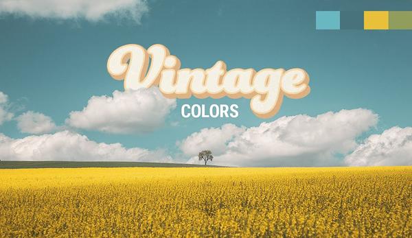 How to Give Photos Beautiful Vintage Colors in Photoshop (VIDEO