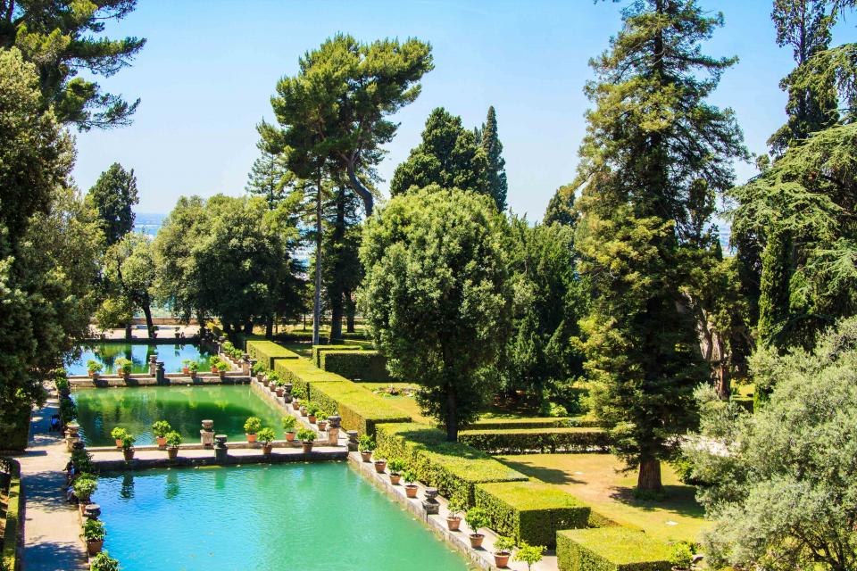 Villa D Este In Tivoli North Of Rome Shutterbug